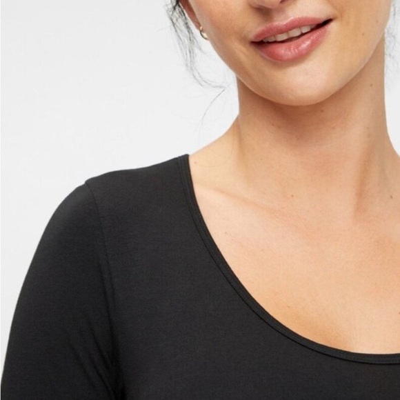 Isabel Maternity by Ingrid & Isabel Black Long Sleeve Dress - Picture 3 of 6